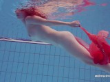 Redhead In The Pool