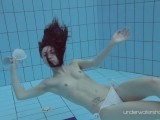 Roxalana Submerged In The Pool Naked