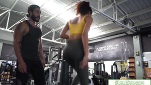 Sexy Teen Latina Fucked By Her Guy After Workout