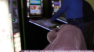 Public Flashing Sex In Casino With German Teen