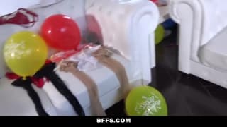 A Birthday Party That Ends In Sex Between Girlfriends