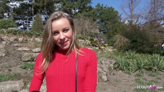 GERMAN SCOUT   SKINNY COLLEGE TEEN EMILY TALK TO FUCK AT STREET CASTING” Loading=”lazy