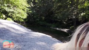 Fucked Blonde In Nature