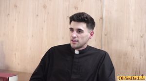 Priest Fingers Twinks Ass To Punish Him