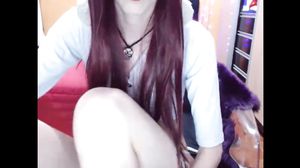 Webcam Skinny Teen Dildo Pussy Play And Footfetish