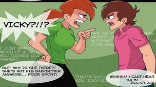 The Fairly OddParents   Adult Timmy And Vicky Fight Turns Into Sex Stepbrother Fucks His Stepsister