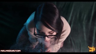 Girl In Glasses Smokes And Sucks Big Cock While I Cunnilingus Her In 69 Position   MollyRedWolf” Loading=”lazy