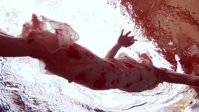 Swimming Pool Erotic Babe Martina Horny And Naked