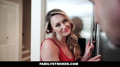 FamilyStrokes   Horny Stepdaughter Bounces On Stepdad&apos;s Cock
